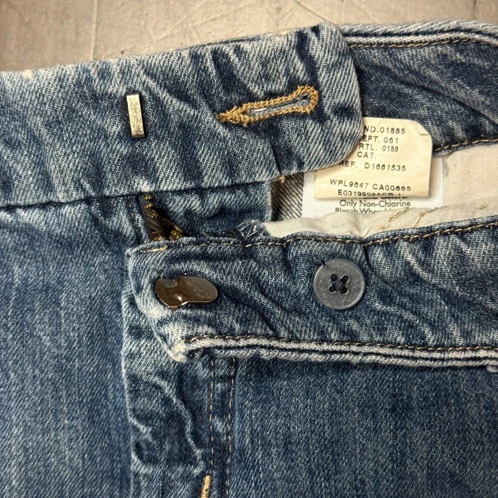 Eddie Bauer Denim Jean Skirt Women’s 8 Blue Mid-Length Classic Casual Minimalist